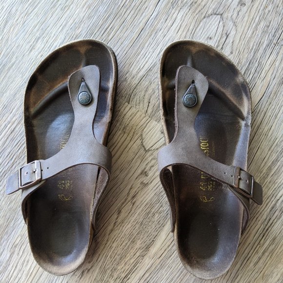 Birkenstock Shoes - Women's Bikenstocks Gizeh size 41 used
